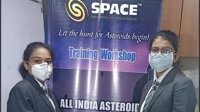 Two Indian school students from Surat have discovered an asteroid that is gradually changing its orbit and moving towards the Earth.