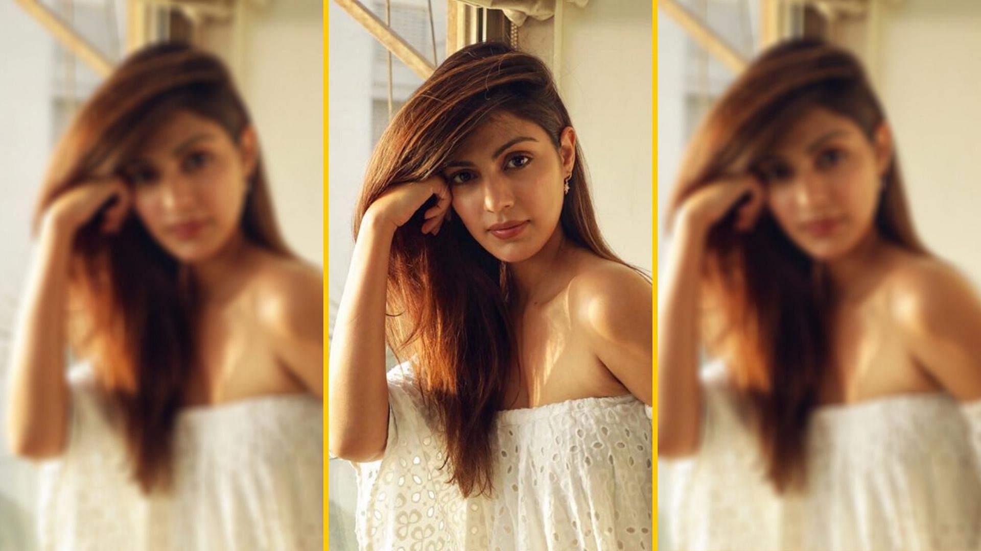 Rhea Chakraborty calls out online abuse. 
