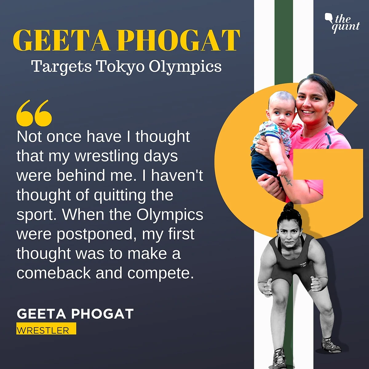 New Mother Geeta Phogat Sets Sight on Postponed Tokyo Olympics