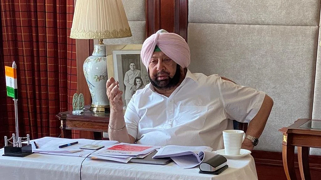 File image of Punjab CM Captain Amarinder Singh. 