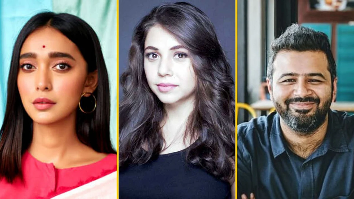 Sayani Gupta, Maanvi Gagroo & Nikhil Taneja.