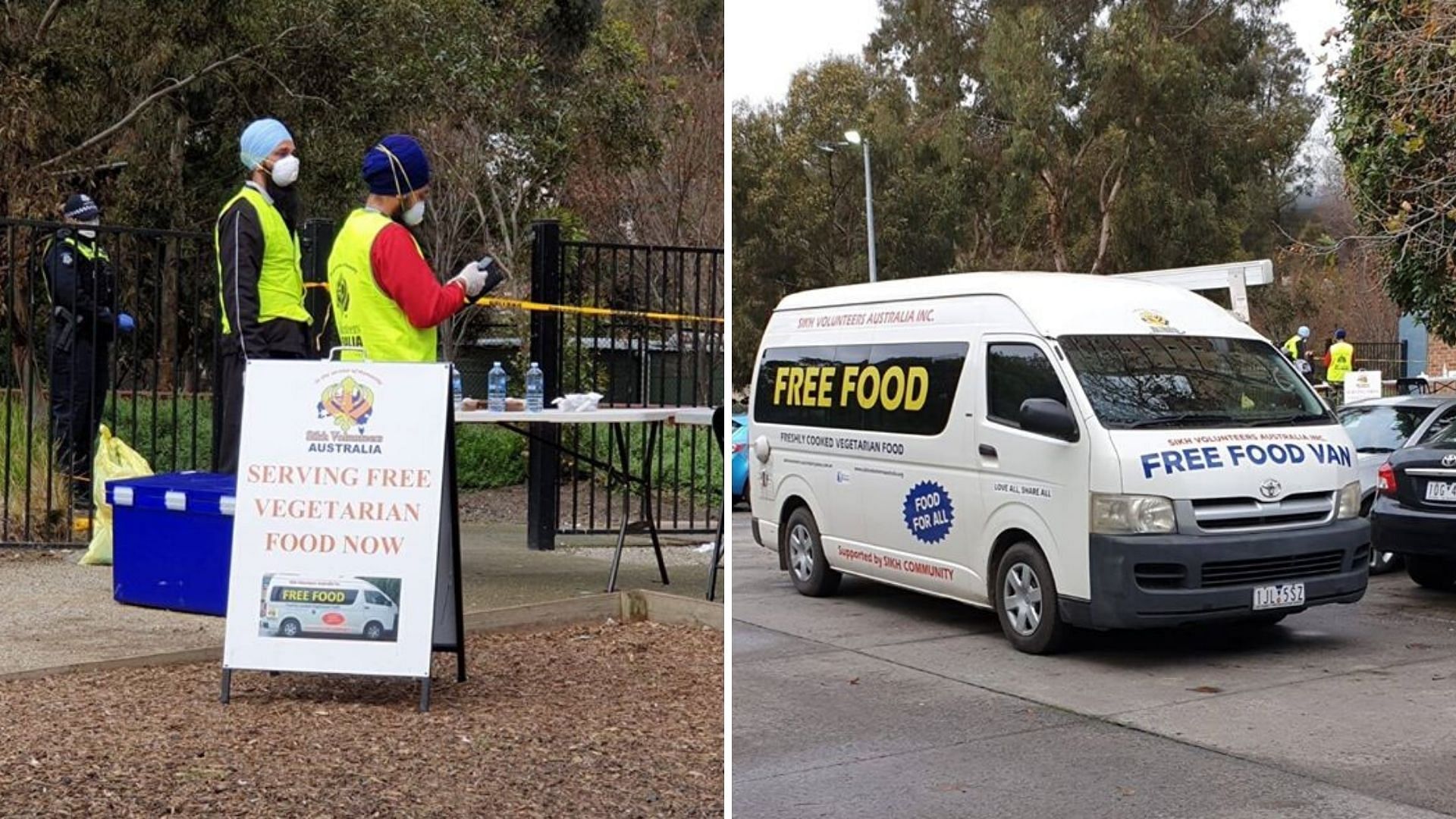 Sikh Community Australia has been helping people across Melbourne amid COVID.