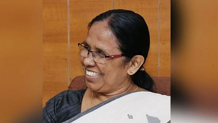 Image of KK Shailaja used for representational purposes.