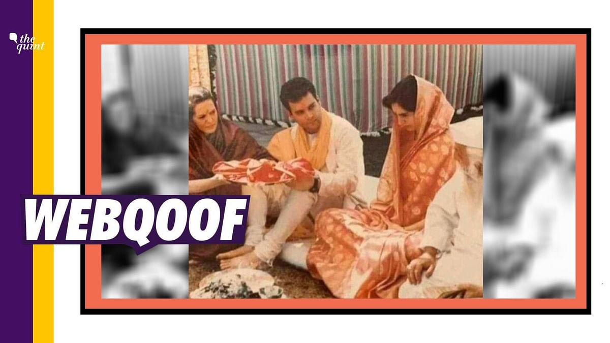 No, a Maulvi Didn’t Perform Priyanka Gandhi’s Wedding Rituals