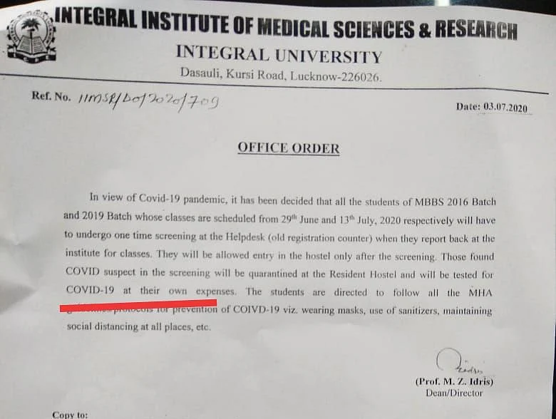 ‘Why Are Colleges Opening Amid the Pandemic?’: UP’s MBBS Students