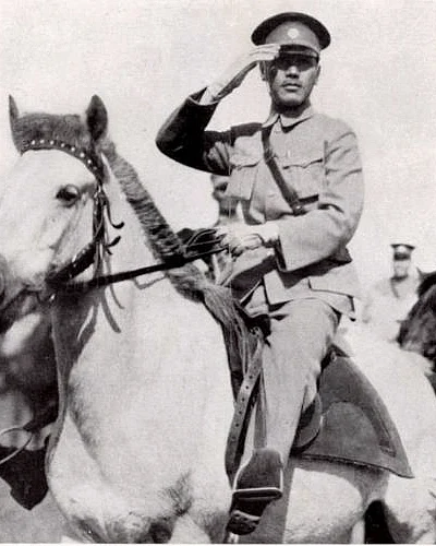 Generalissimo Chiang Kai-shek, Commander-in-Chief of the National Revolutionary Army, emerged from the Northern Expedition as the leader of the Republic of China.