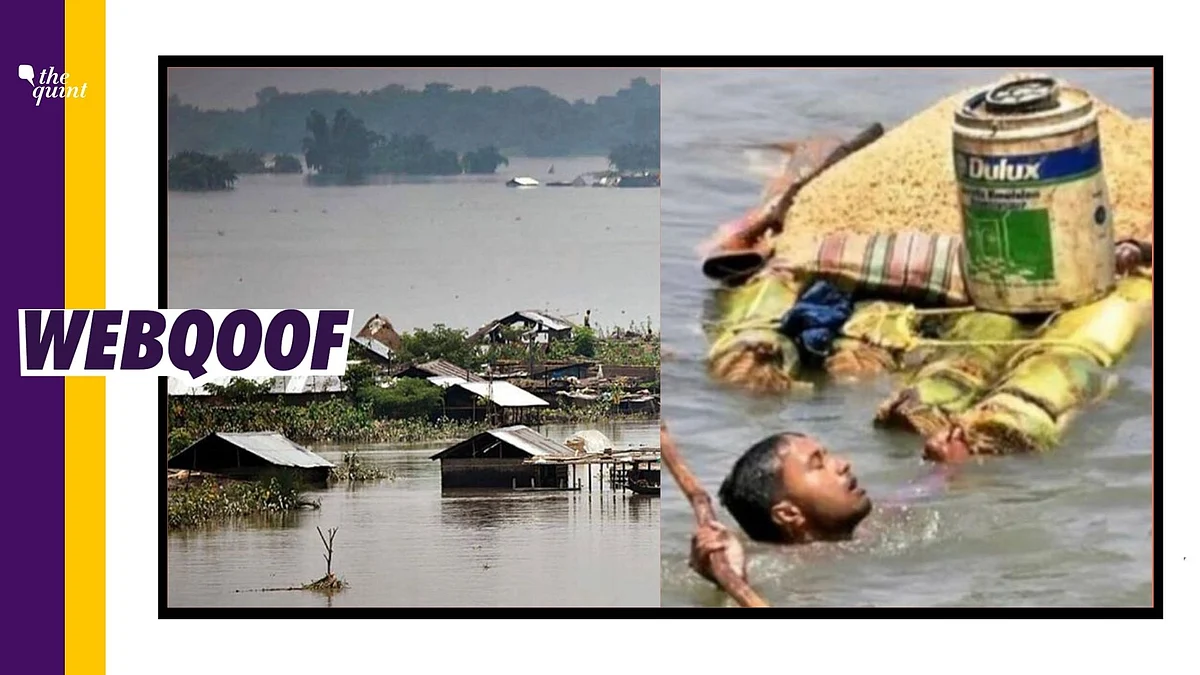 Both the images used by Priyanka Gandhi in her tweet are old. 
