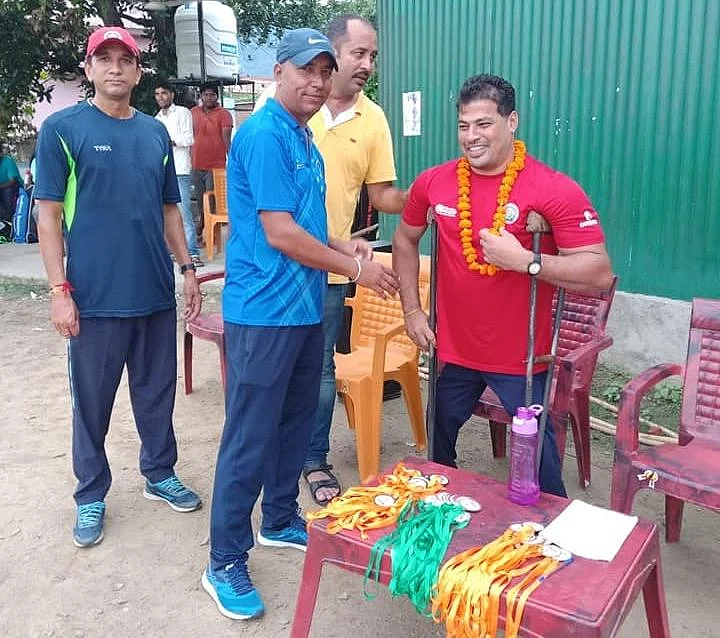 Ex-Indian Wheelchair Cricket Captain Resorts to Manual Labour