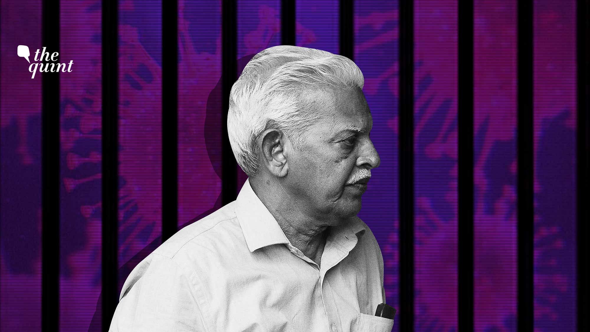 Varavara Rao, 80, is a co-accused in the Bhima Koregaon case. He was admitted to Nanavati Hospital after testing positive for COVID-19 in July.