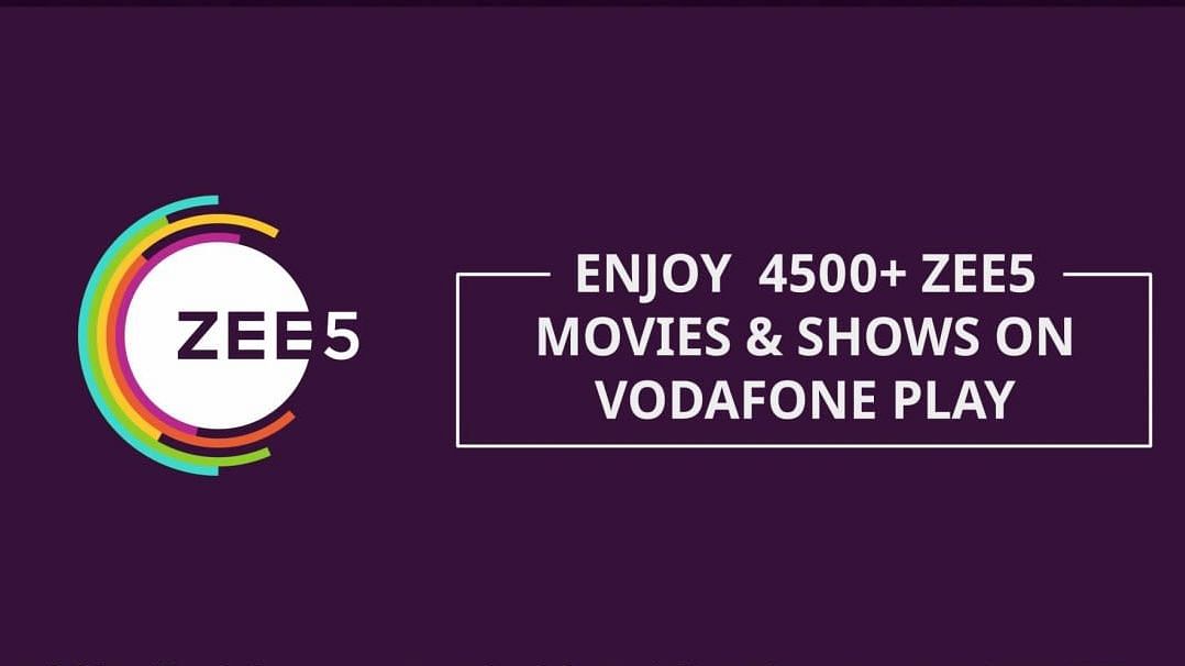 You can watch ZEE5 content on Vodafone Play for free