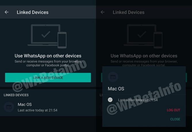 WhatsApp multi-device support will let you use the app of more than one device with the same number. 