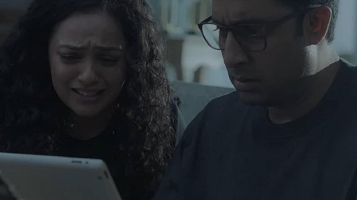 Nithya Menen & Abhishek Bachchan in Breathe: Into The Shadows.