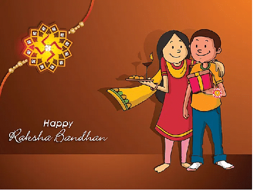 Here are some images with quotes to send to your siblings on Raksha Bandhan