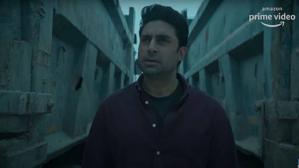 Abhishek Bachchan in a still from <i>Breathe: Into the Shadows</i>.