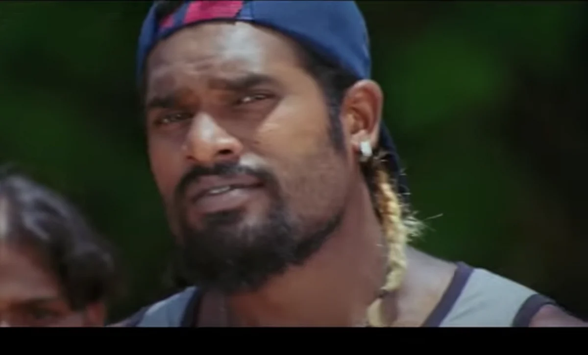 Assistant choreographer Satish Babu in the Tamil film <i>Kanchana</i>.