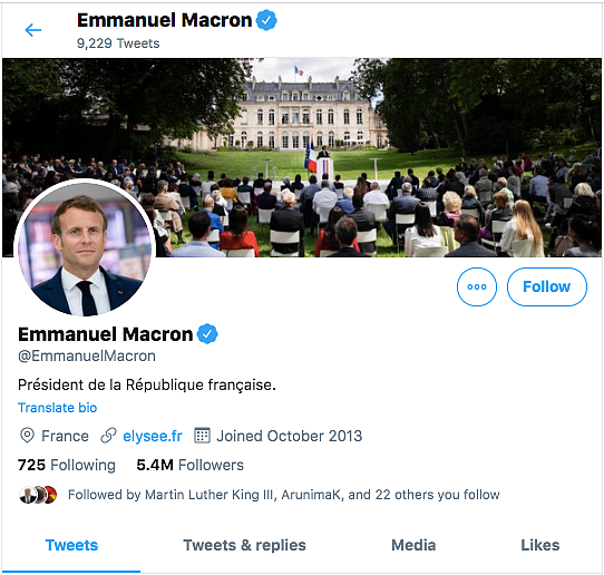 French Prez Congratulating India on Rafales? It’s a Parody Account