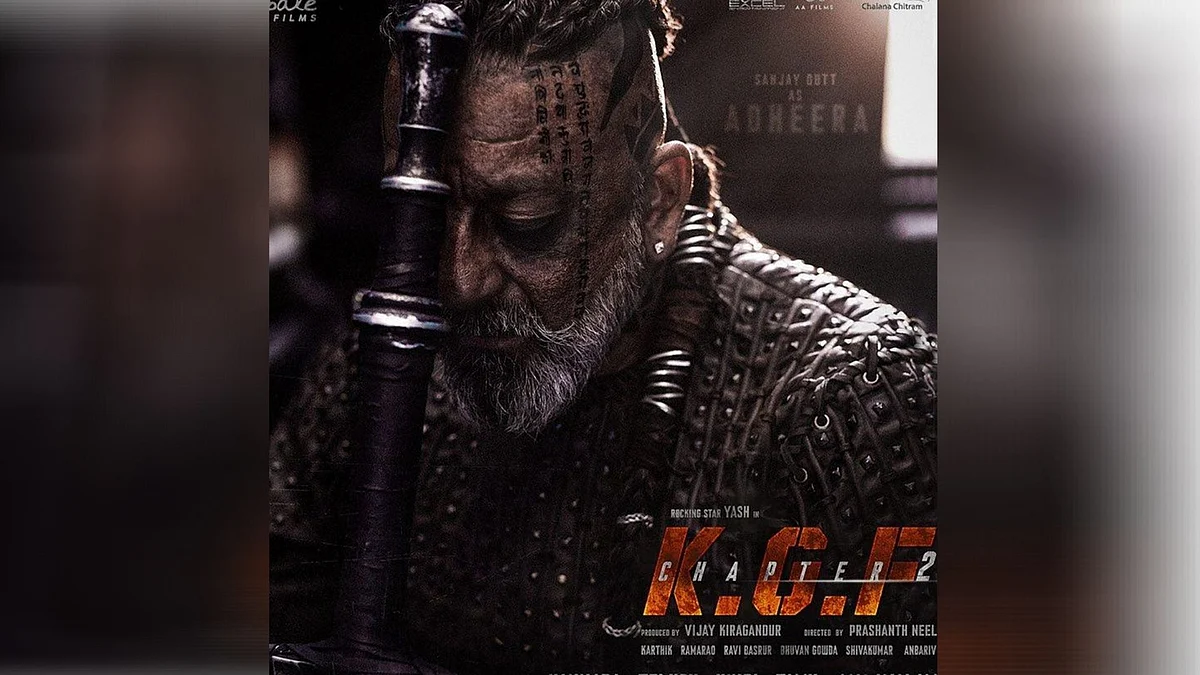 Sanjay Dutt's look as the antagonist, Adheera.