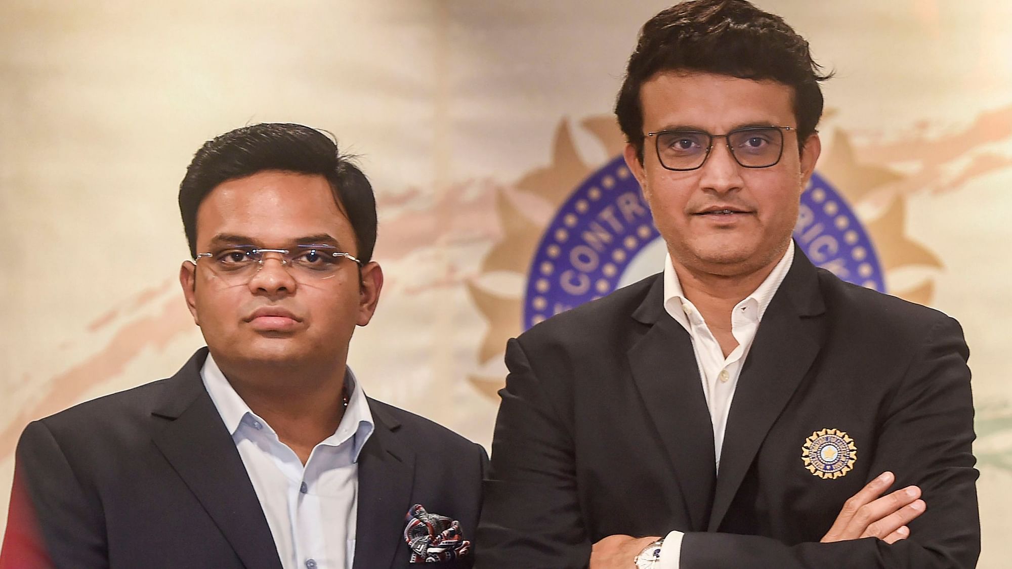 BCCI’s boss Sourav Ganguly and secretary Jay Shah