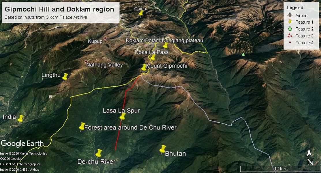 China’s  claim along the Sikkim-Bhutan border can be easily countered using historical documents.