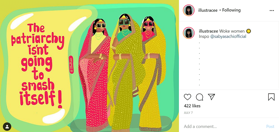 The lockdown has led to a vibrant pop art movement on Instagram over racism, patriarchy in the backdrop of BLM.