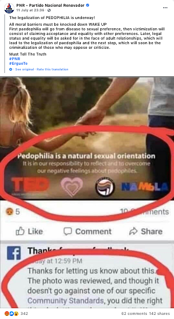 Fact Check of Hoax Ad Shared as Evidence of Facebook, TED Supporting Pedophilia