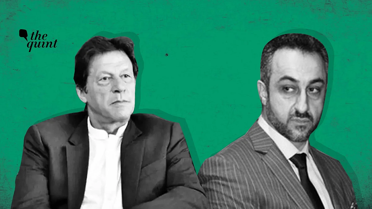 Image of Pakistan PM Imran Khan (L) and Baloch leader Hyrbyair Marri, whom Imran Khan defended in a trial in 2009. Image used for representational purposes.
