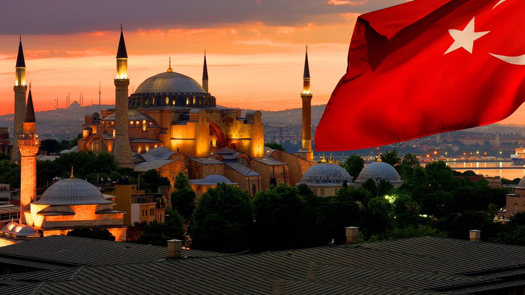 Turkey’s iconic structure, the Hagia Sophia.
