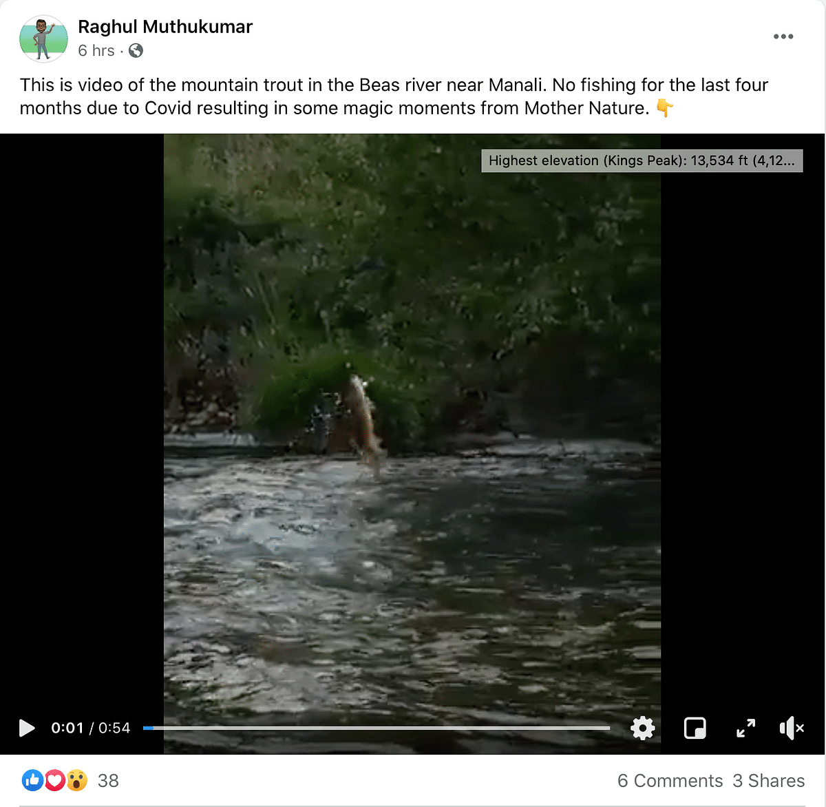 The video is from 2018 and it was not shot in India but Utah in United States.