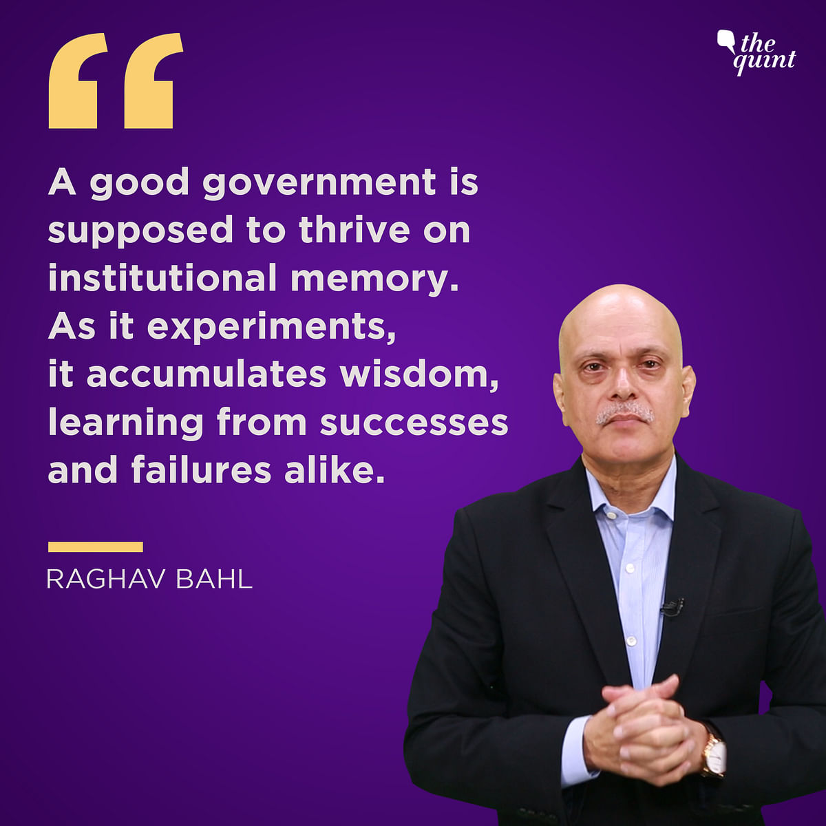 The Quint’s Founder-Editor Raghav Bahl explains the govt’s folly of not saving IL&FS – and its consequences.