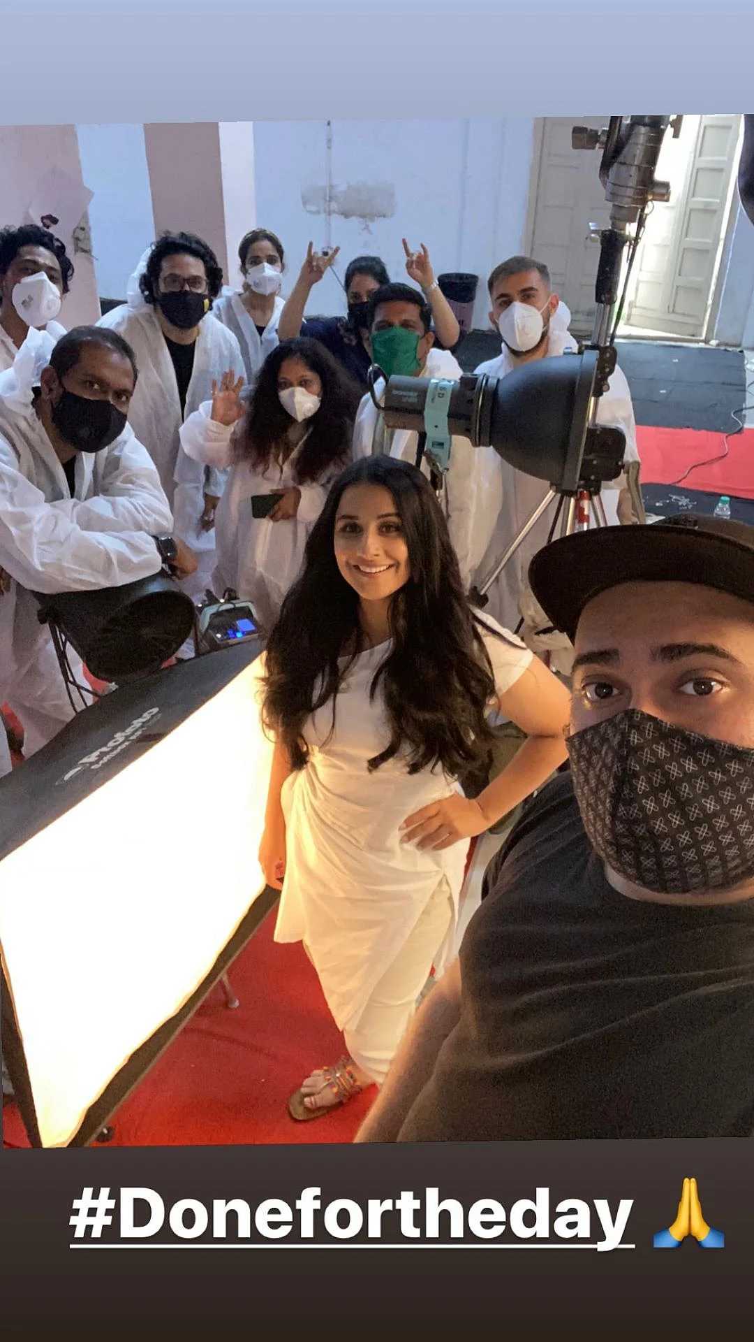 Ayushmann, Vidya Balan Return to Sets After Months of Lockdown