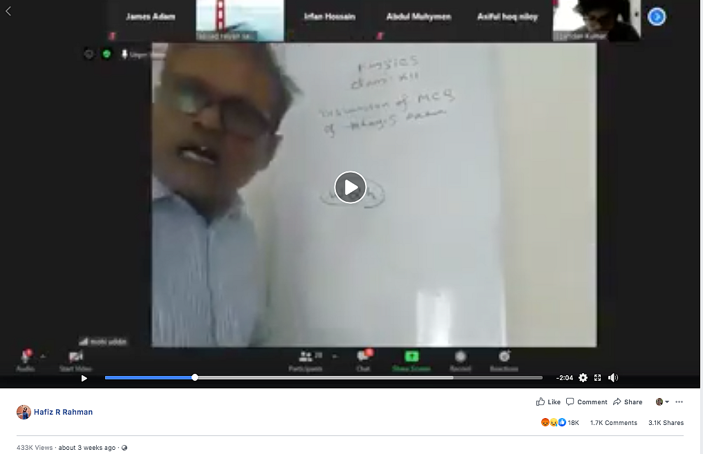 A Bangladeshi Facebook user had uploaded the video on 29 June.