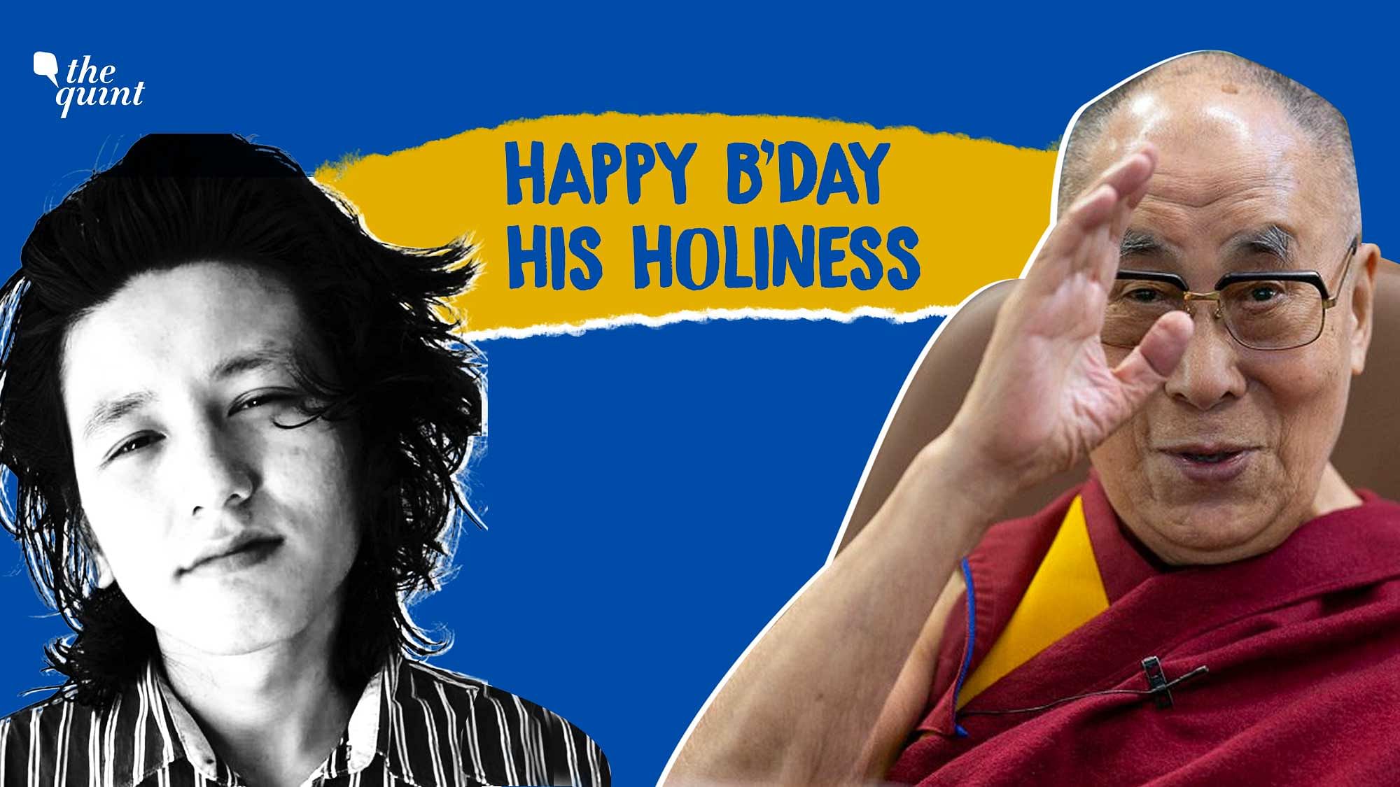 Actor Tenzin Dalha's B'day Wish For Dalai Lama.