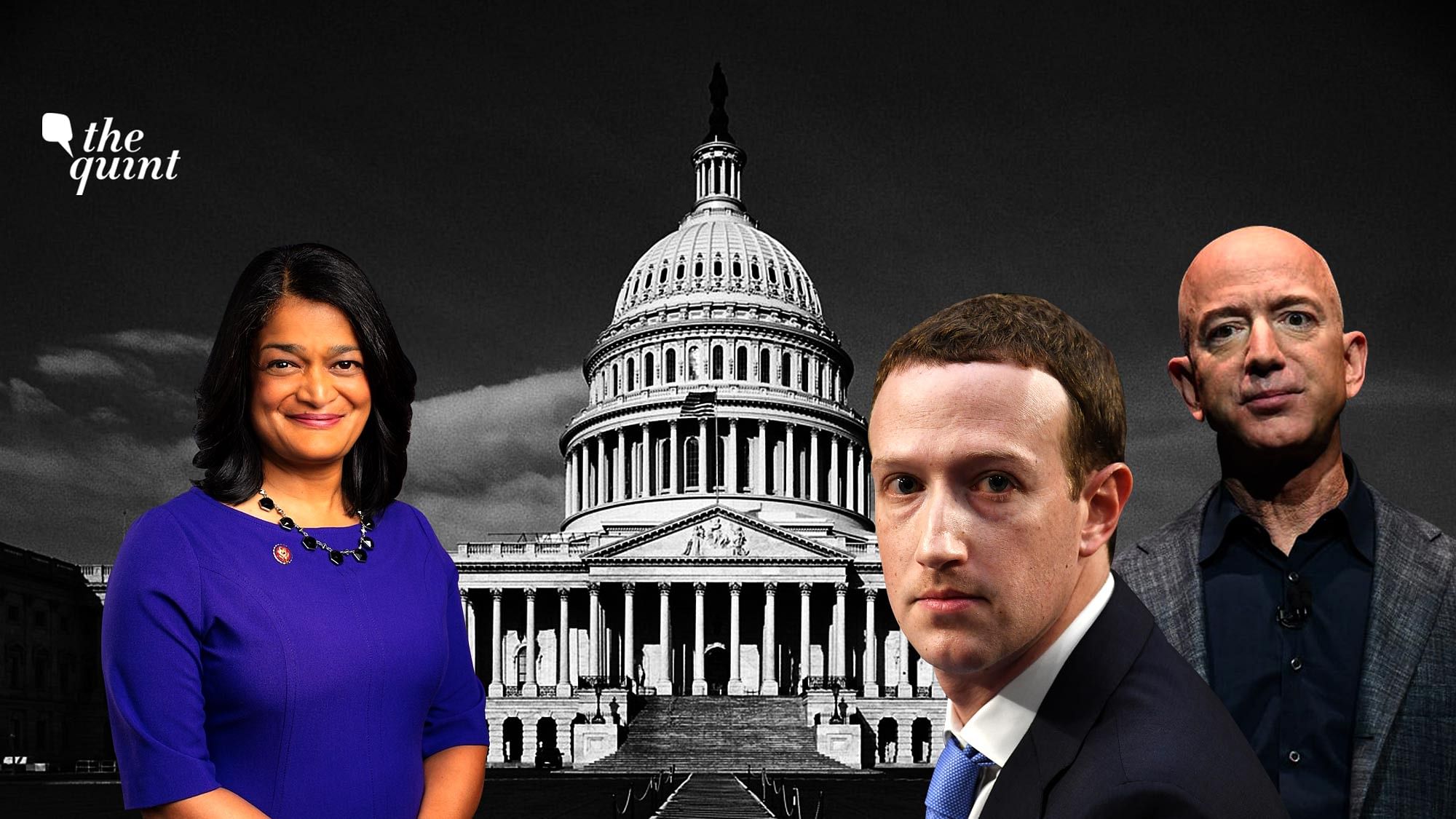 Among the 15-member sub-committee that investigated Amazon, Apple, Facebook and Google for over a year and led a fierce interrogation of their CEOs on Thursday was Representative Pramila Jayapal.