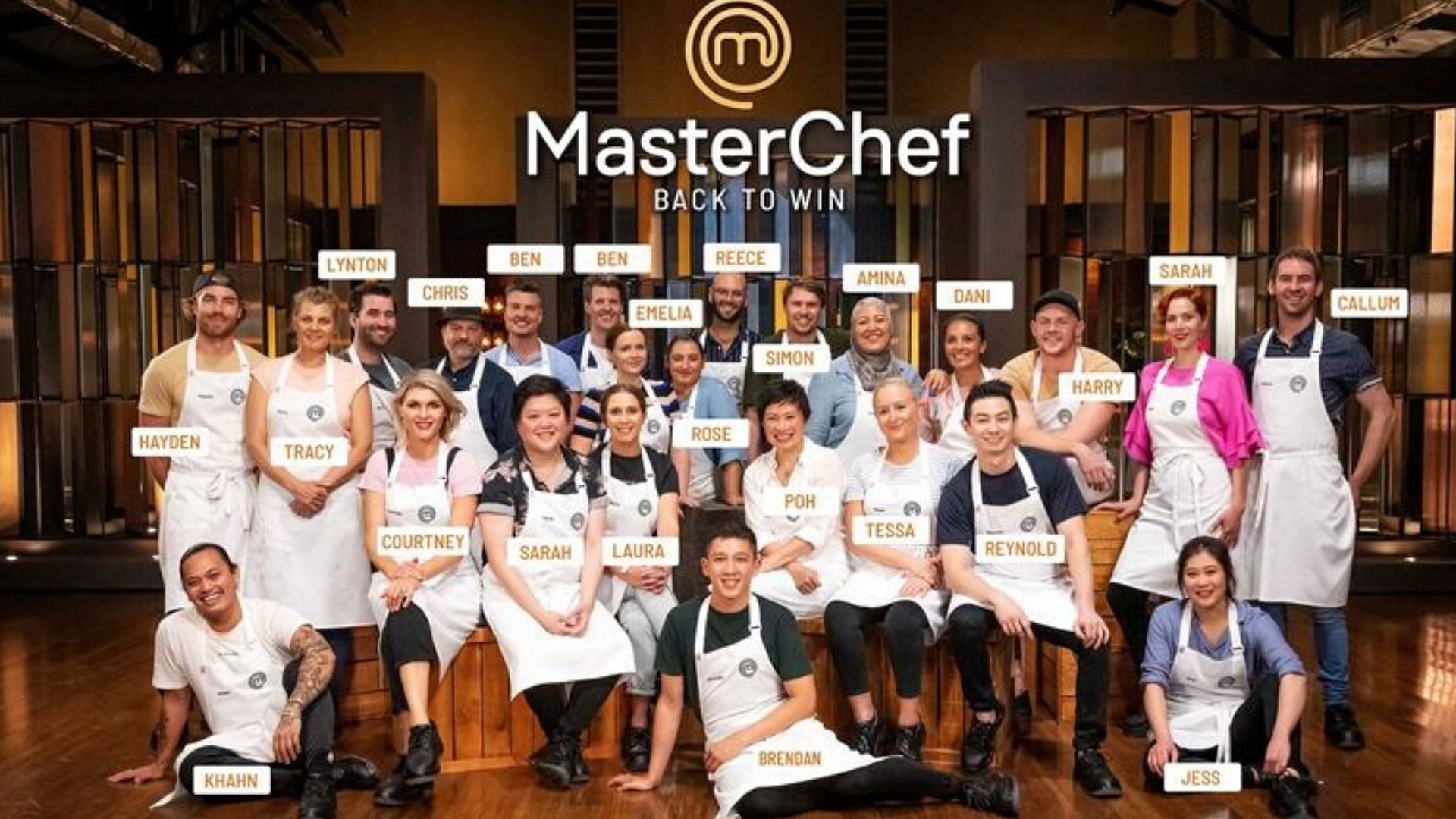 The contestants of Masterchef Australia 2020. 