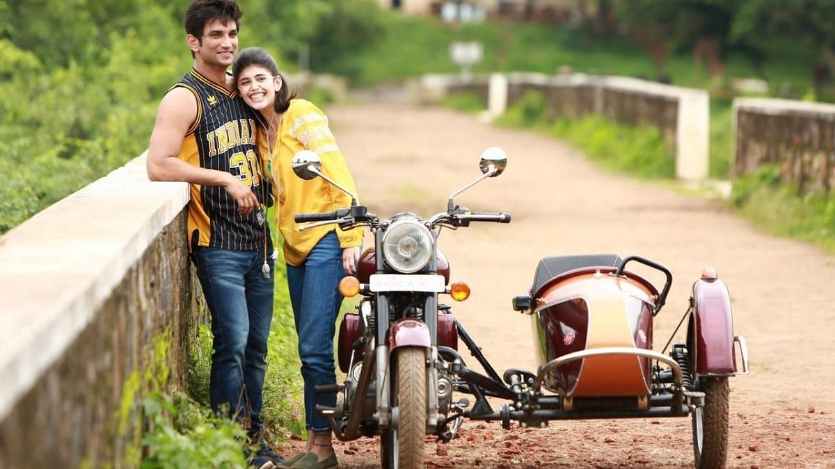 Sushant Singh Rajput and Sanjana Sanghi on the sets of ‘Dil Bechara’.