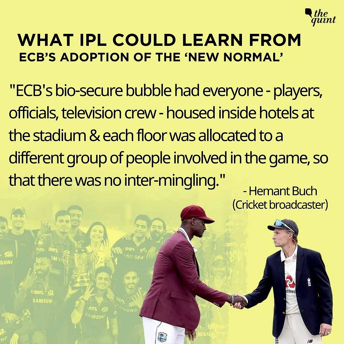 England-WI Test Series Learnings Could Help BCCI Pull Off IPL