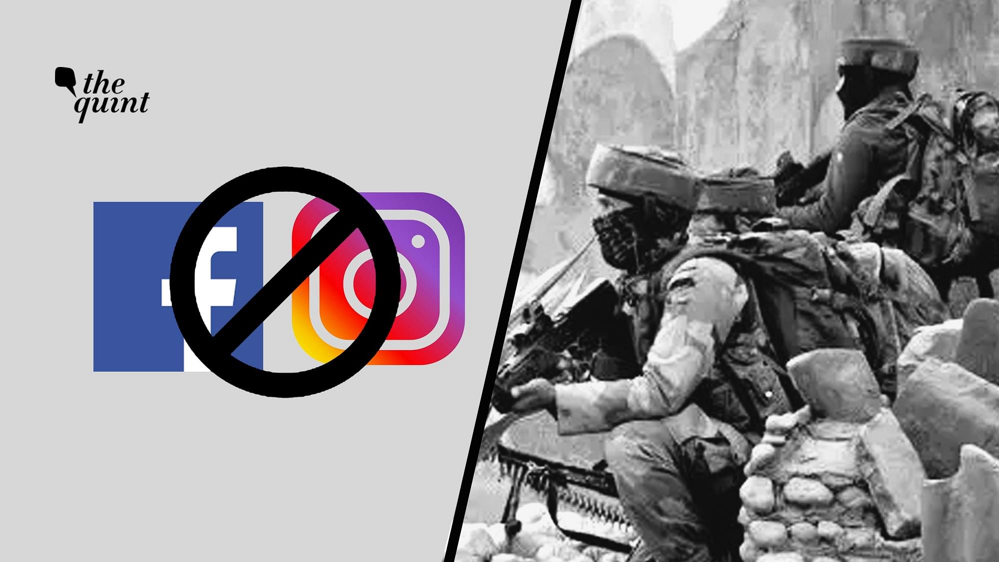 The Indian Army has banned the use of social media apps like Facebook and Instagram by its soldiers, in accordance with Central government policy. But a Lieutenant Colonel calls it a violation of his right to Freedom of Speech.