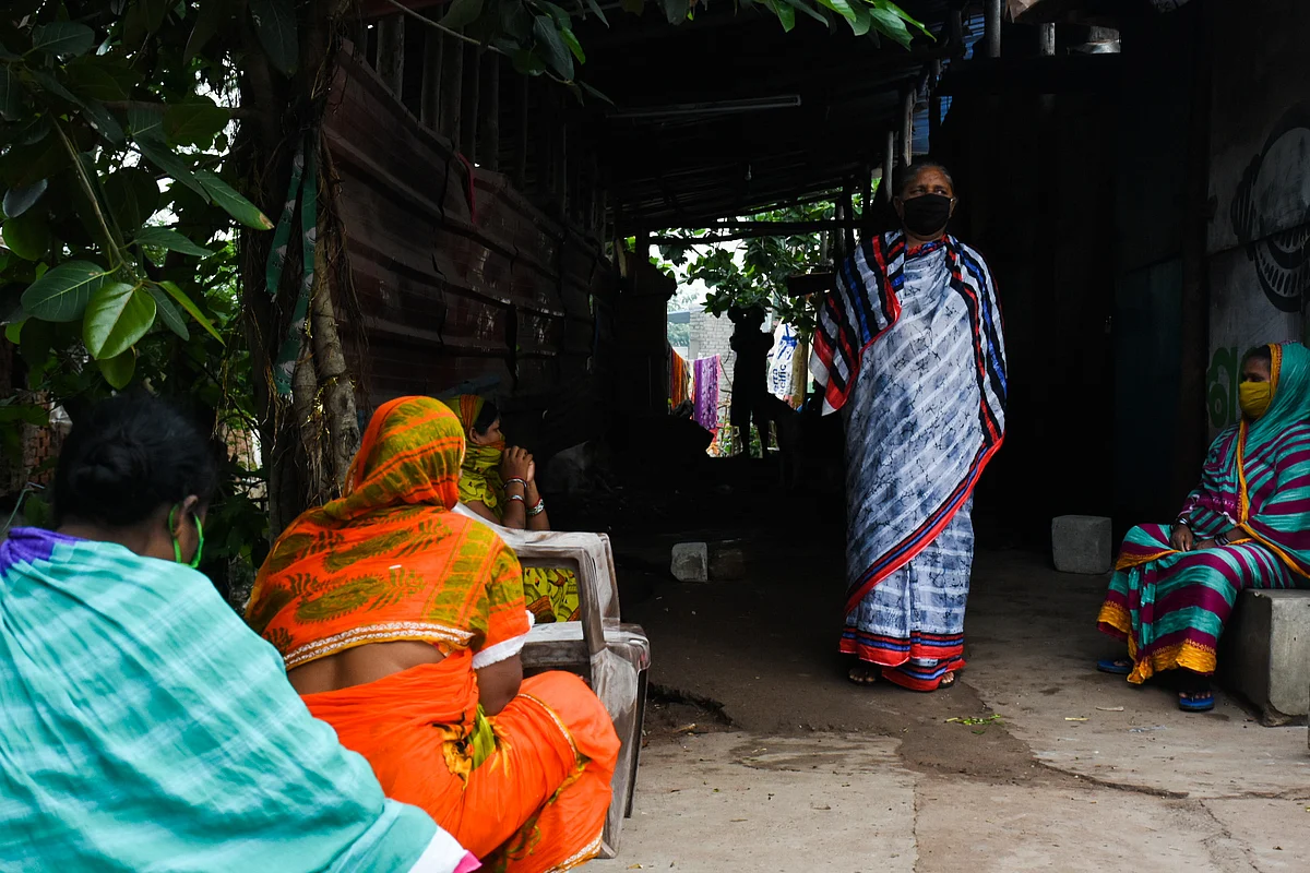 Sex worker in Mali Sahi area. 