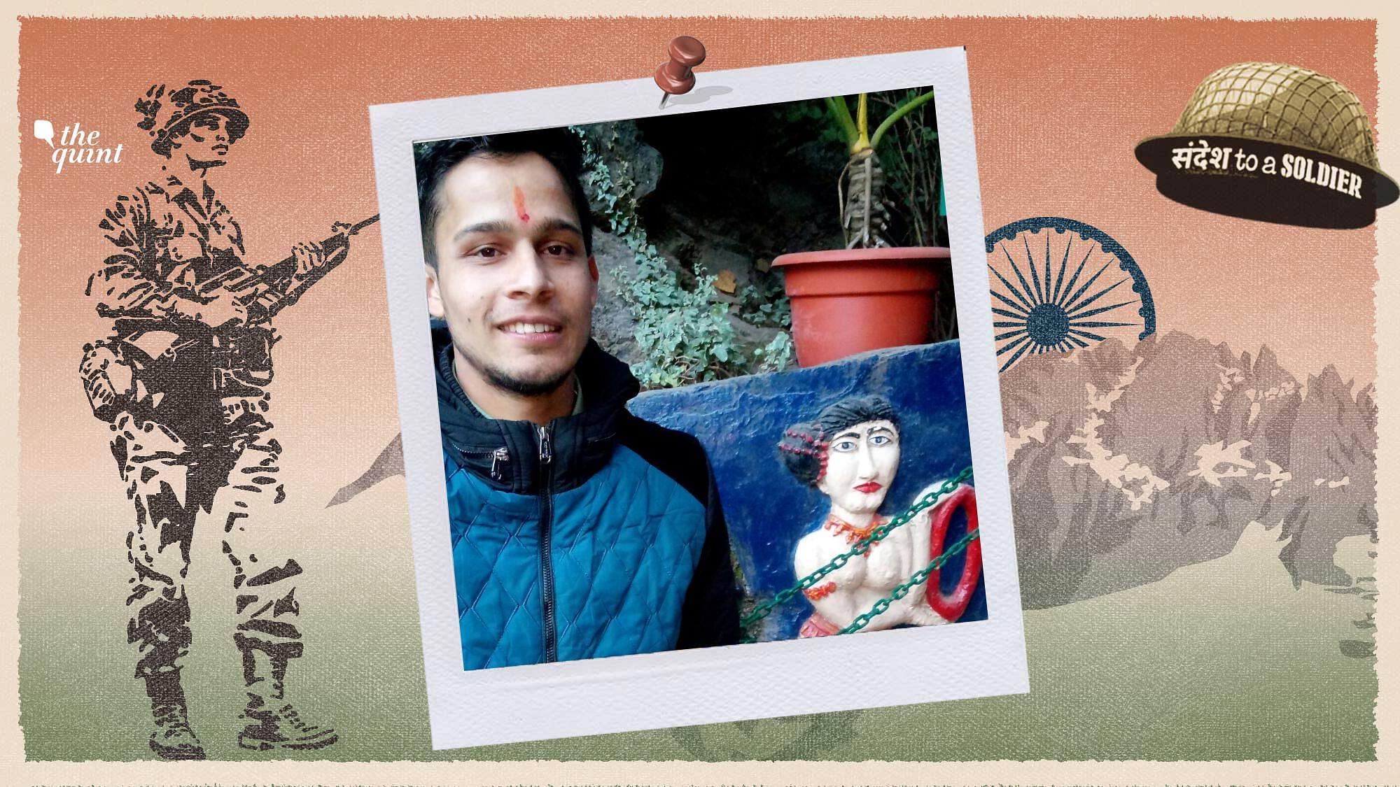 Amit Belwal from Nainital sends his ‘Sandesh to a Soldier’.
