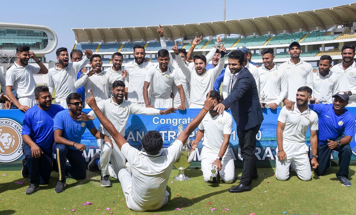 Saurashtra are the defending champions of the Ranji Trophy which they won earlier this year in March.