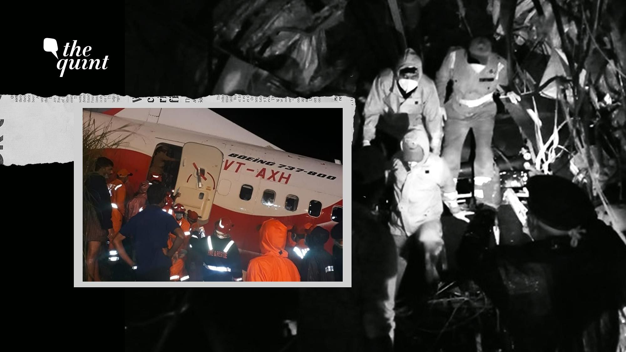 Air India flight (IX-1344) from Dubai carrying 184 passengers skidded during landing at Karipur Airport in Kozhikode, Kerala on Friday, 7 August.