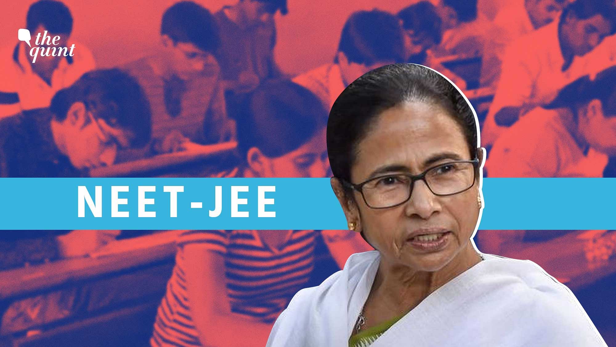 It was a meeting called by Sonia Gandhi, but just a few minutes into the opposition meeting on NEET-JEE, West Bengal Chief Minister Mamata Banerjee was asked to take over and convene by the Congress supremo.