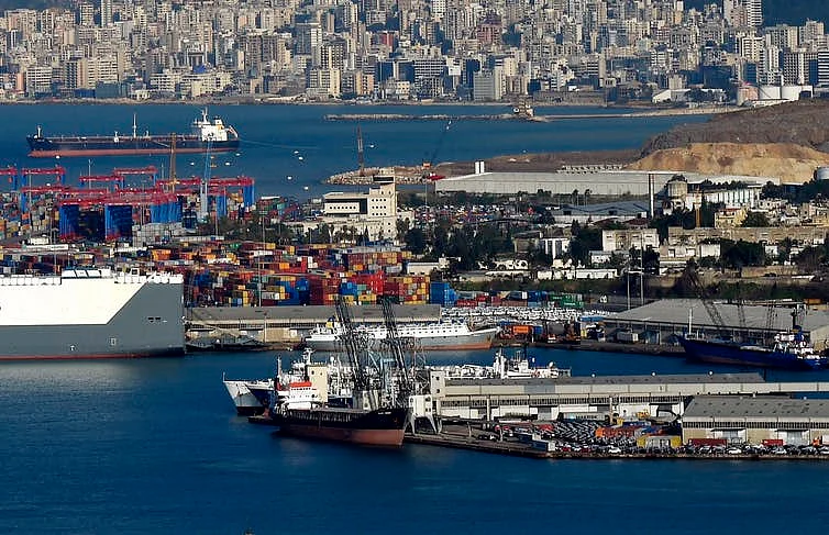The Port of Beirut in 2017.