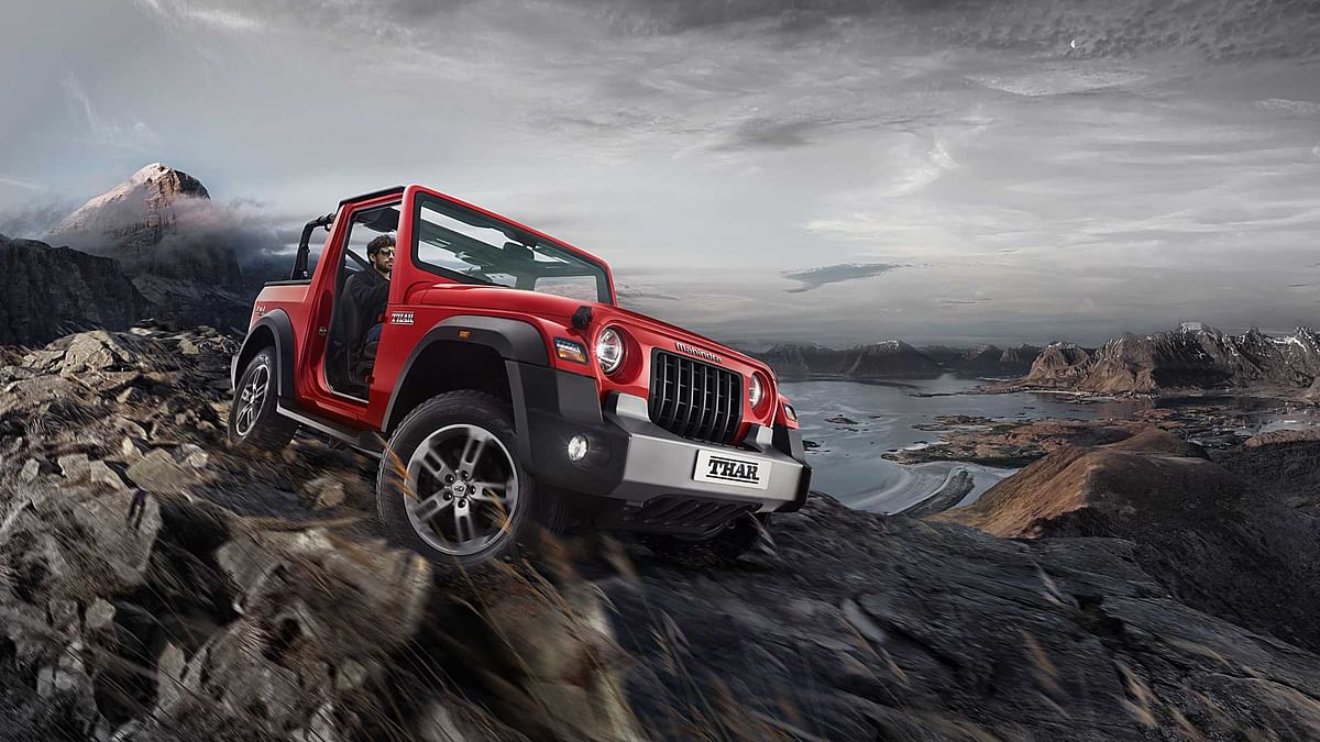 The all-new Mahindra Thar will be launched in India on 2 October.
