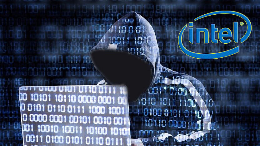 An anonymous hacker has broken into chipmaker Intel's systems and hacked critical data.
