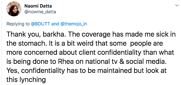 Sushant's Therapist Going Public Gets Twitter Divided