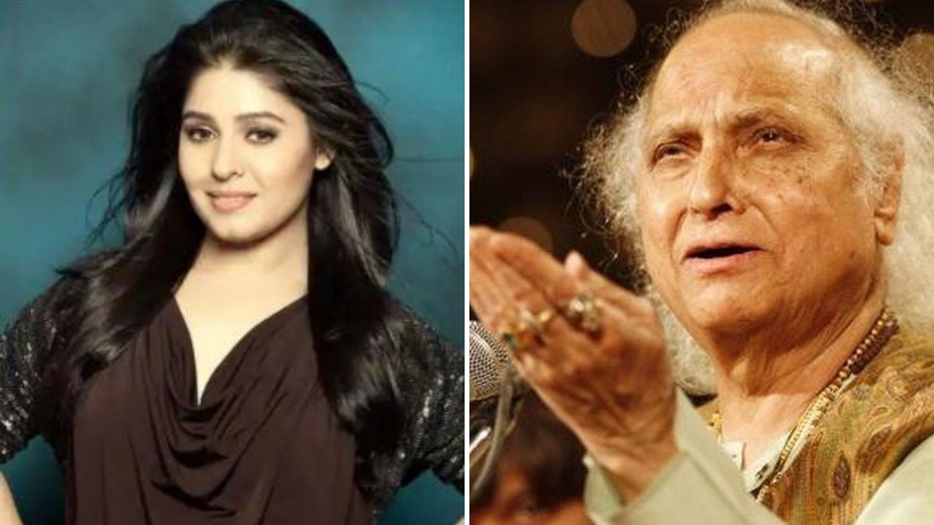 Sunidhi Chauhan expressed grief over the demise of Pandit Jasraj.