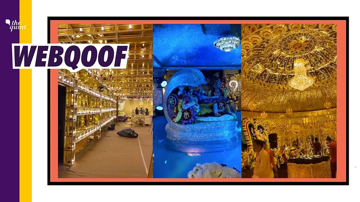 An old video from Hyderabad is being falsely claimed to show decoration of pandal for the Ram Temple Bhoomi Pujan ceremony on 5 August.