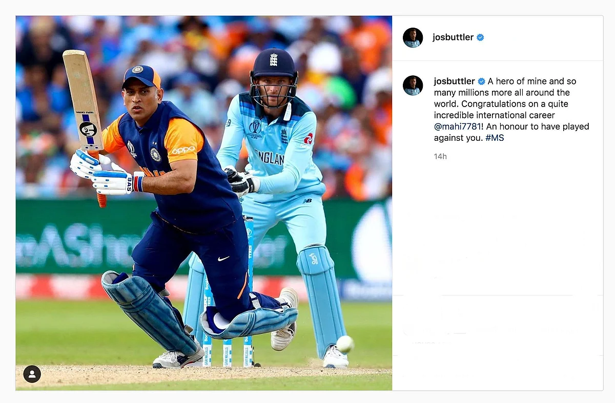 Afridi, Akhtar, to Buttler: MS Dhoni’s On-Field Rivals Pay Tribute