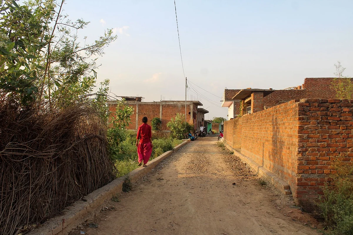 Ankita and her sister Chhoti: ‘We have to think twice before buying even a single packet. There are three of us, and that means Rs. 90 a month at the very least.’